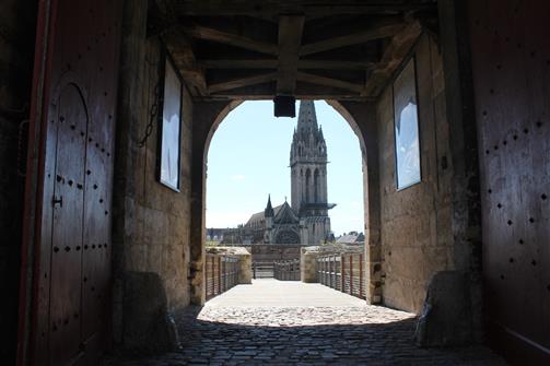 portes chateau guillaume conquérant caen